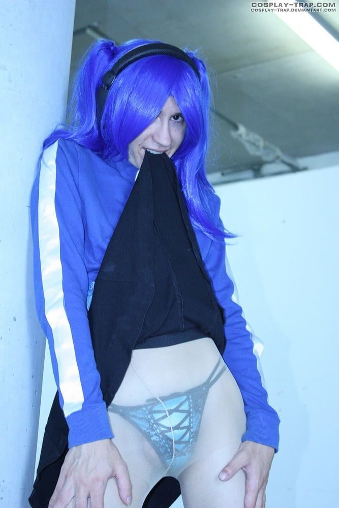 Crossdress cosplay Takane Enomoto getting naughty #5