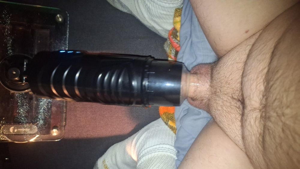 Using a male masturbator #2