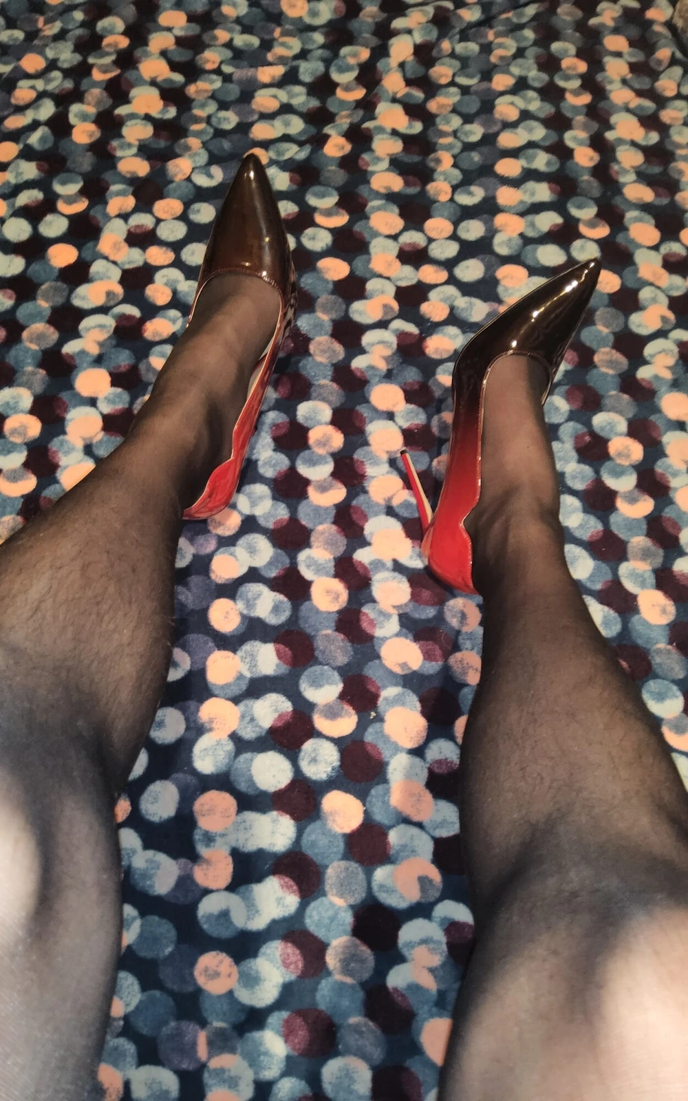 Teasing in My Black Pantyhose #3