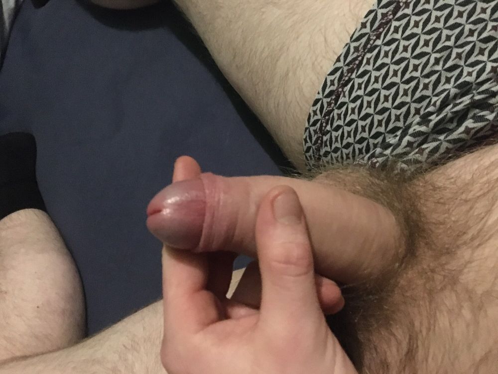 Hairy Dick And Balls Masturbation  #32