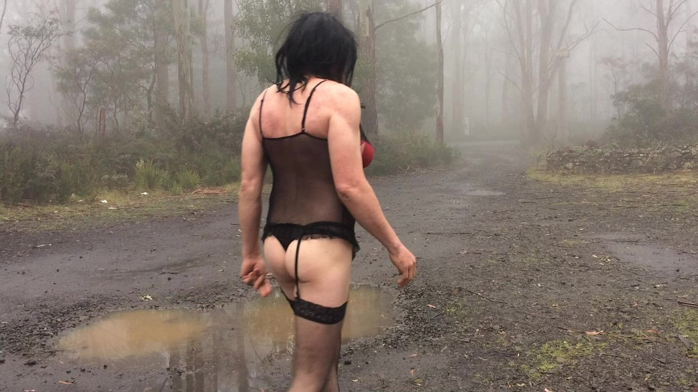Crossdress Roadtrip - Walk in the mist #2
