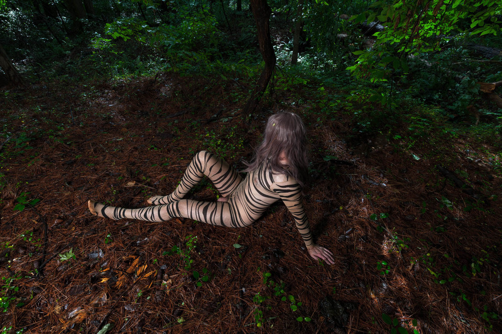 Uncut cock twink in the woods #17