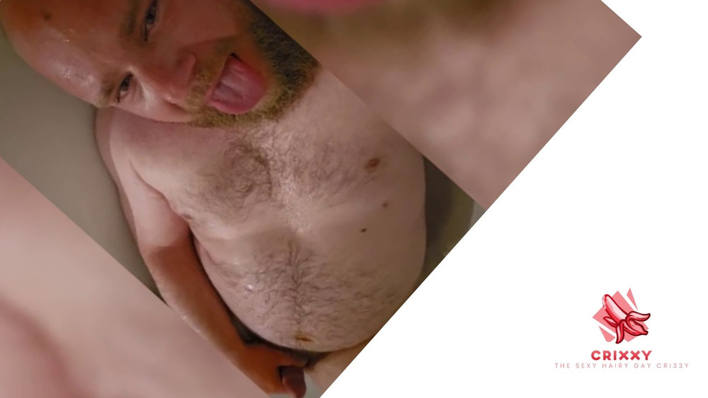 Gay hairy, taboo-breaking pig loves to pee & squirt - Cri33Y #21