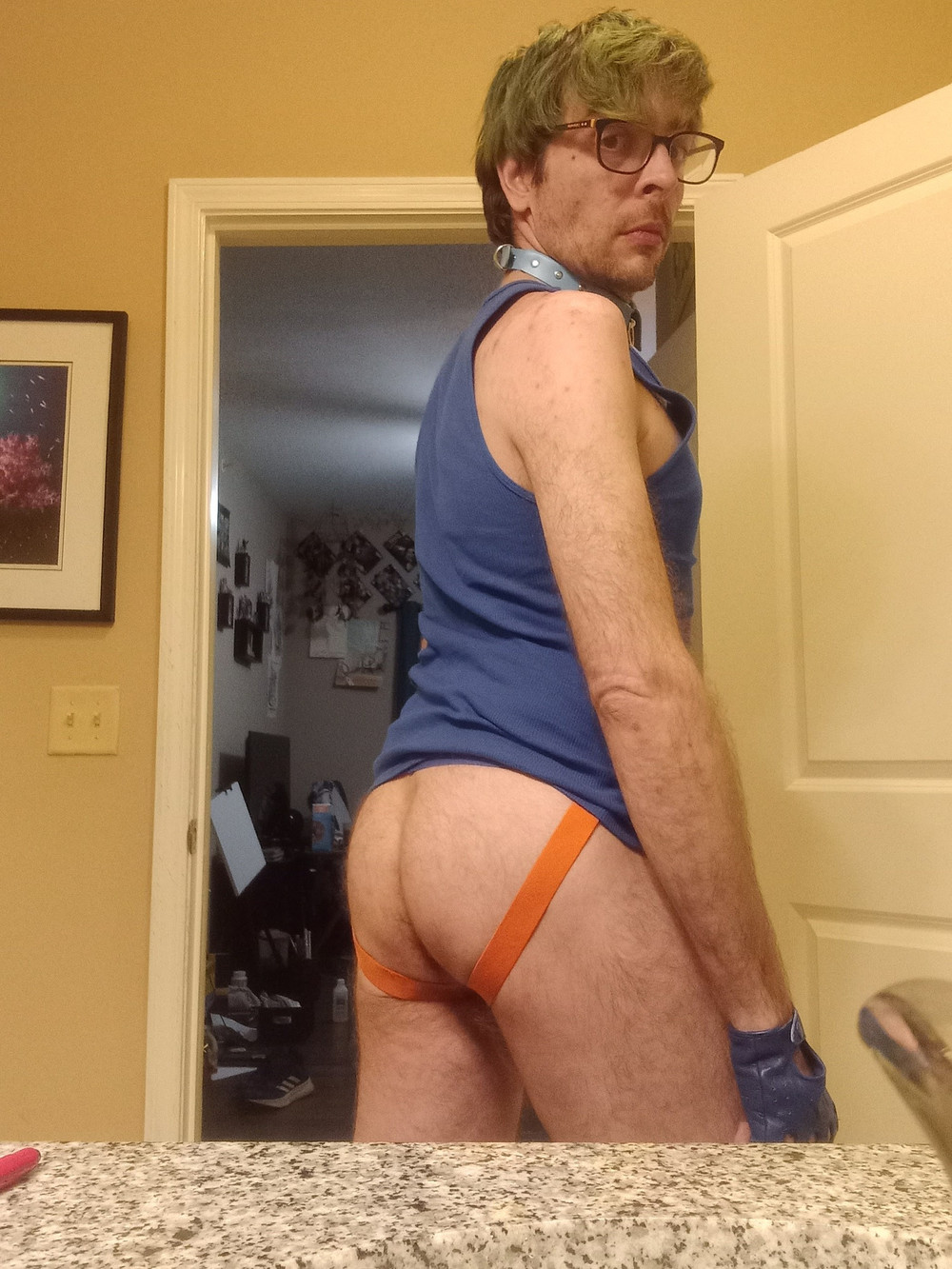 Puppers Showing off in underwear...again #9