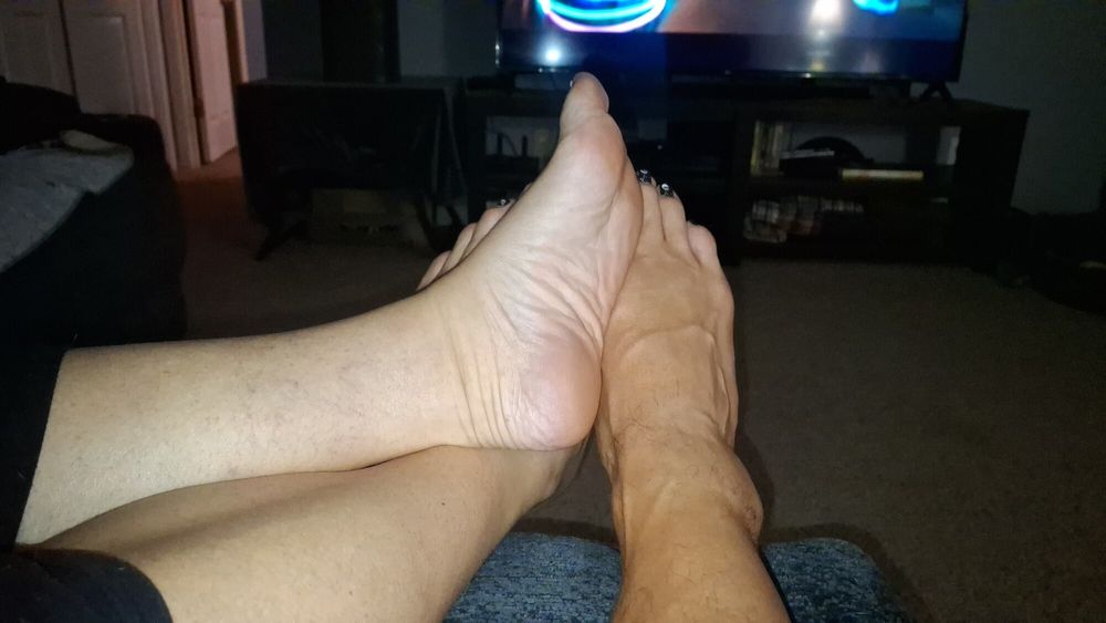 Footsie with my girlfriend #19