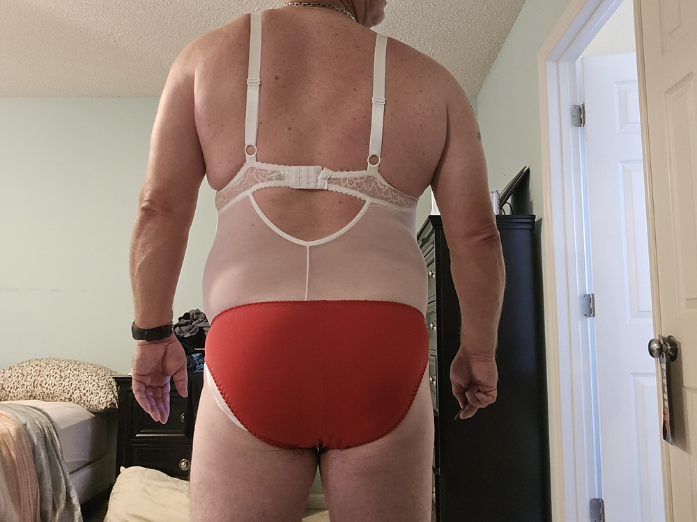 Me with borrowed panties #38