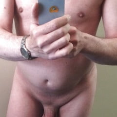Naked shaved balls