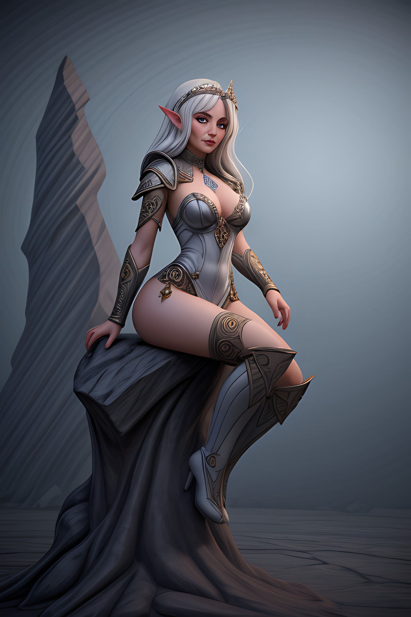 Grey Fantasy AI Hentai Set #10