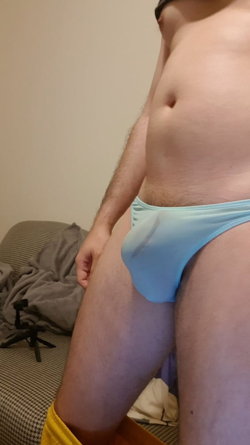 Bulging in briefs  #7