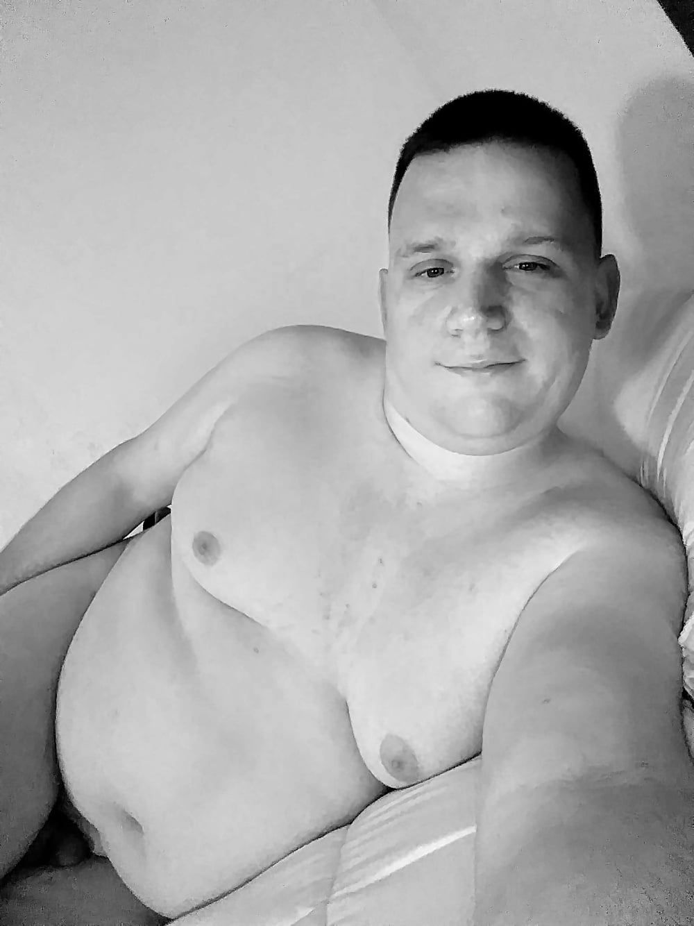 Jacob - Gay Chub Cub - B&amp;W #3