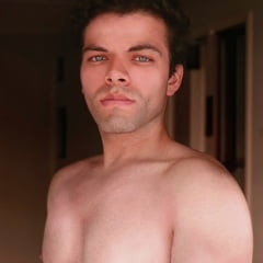 白人の欲求不満な男