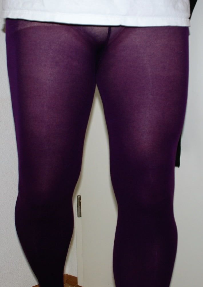 Pantyhose Purple #32