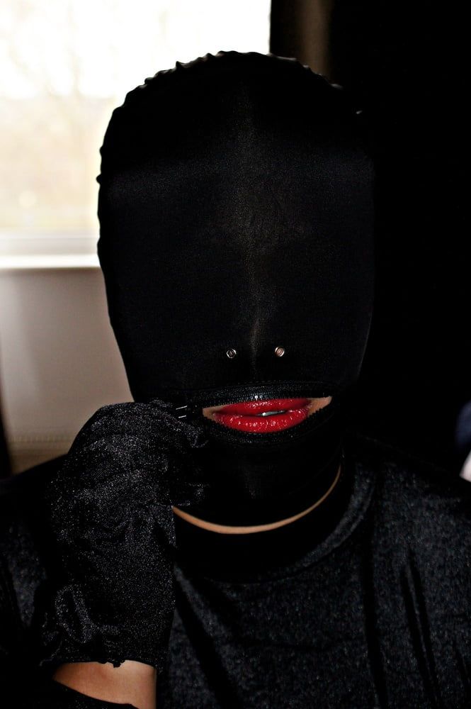 Hood and Red Lipstick #30
