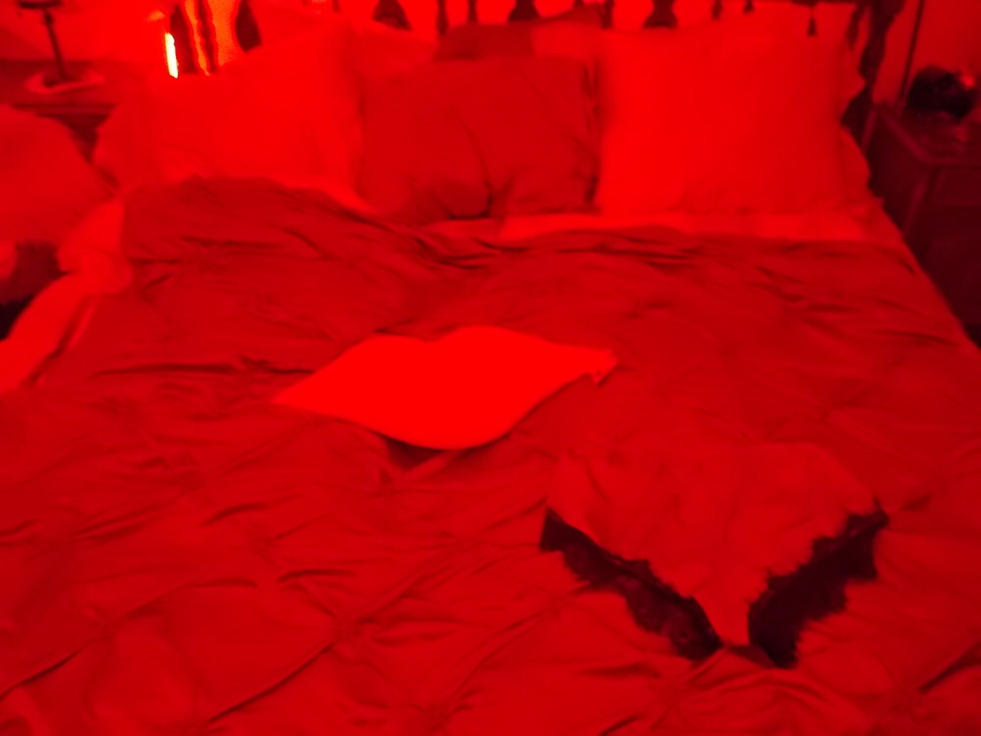 IN MY BEDROOM IN RED LIGHT. #11