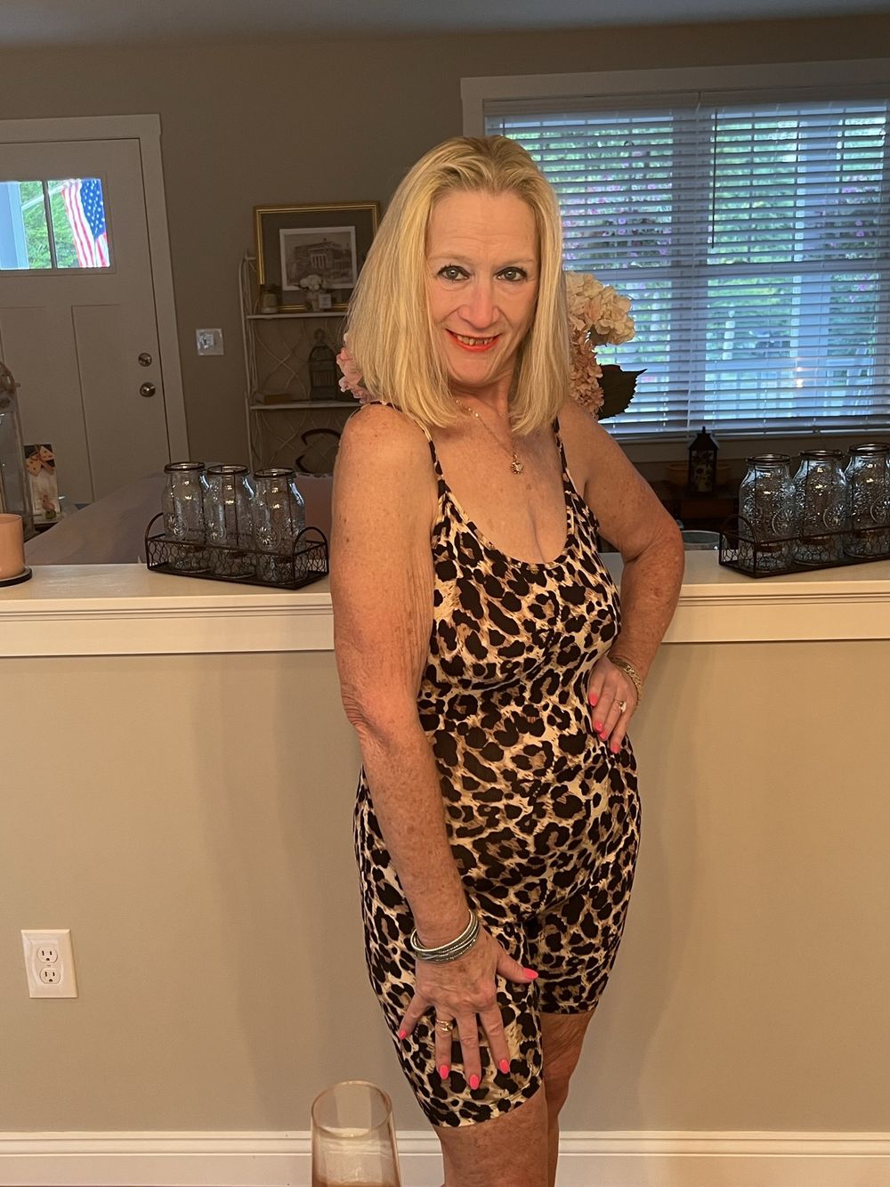 66 YEAR OLD PORN STAR DANIELLE DUBONNET( leopard print) #10