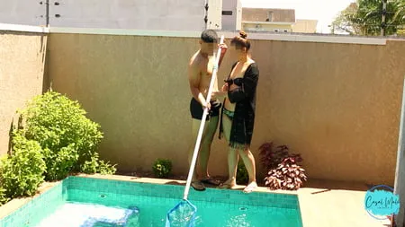 my husband caught me with the boy who cleans the pool         