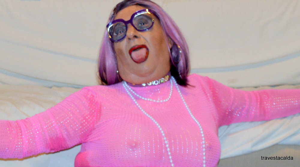 little sissy whore in pink #11