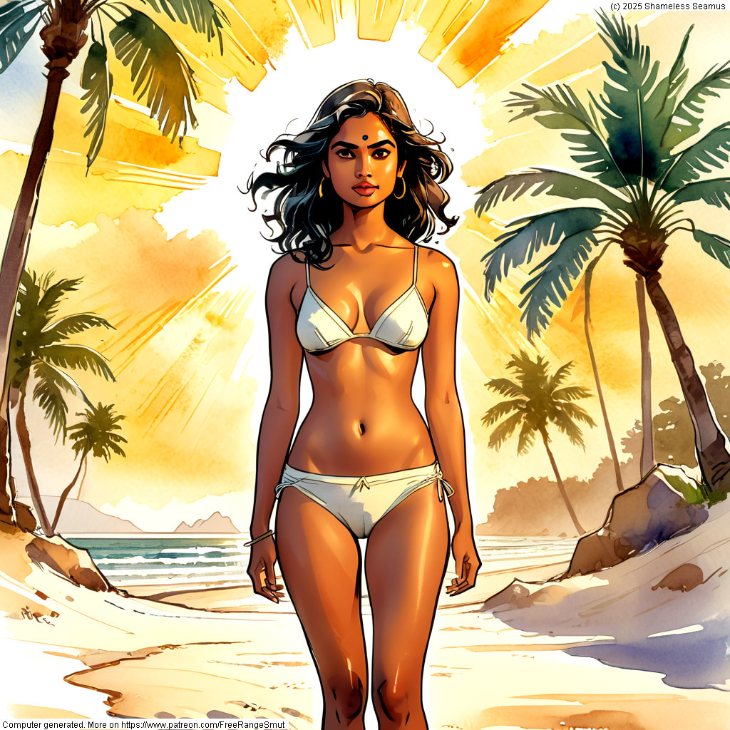 Beach Babe Barely Bewitching #25