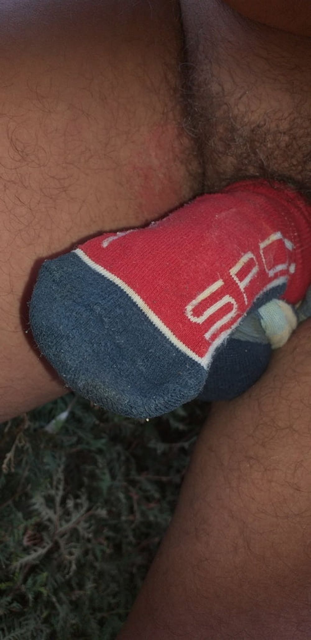 Dick, Socks and my Cum #52