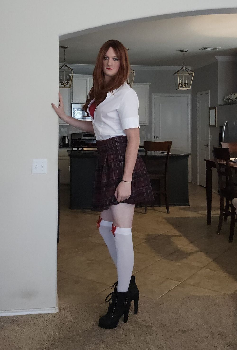 Sissy Femboy School Girl #6