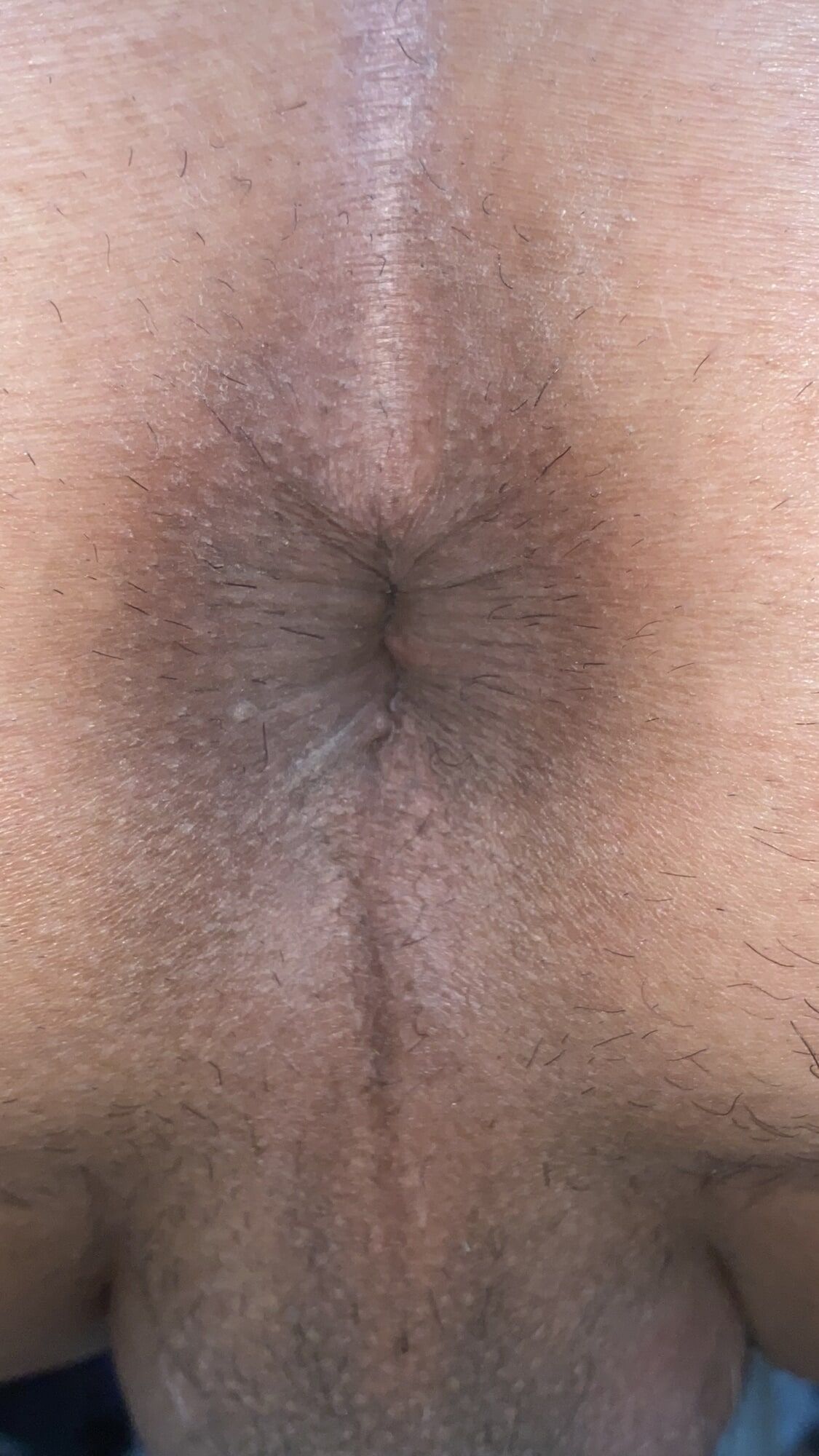 Close-up of a man's anus #54