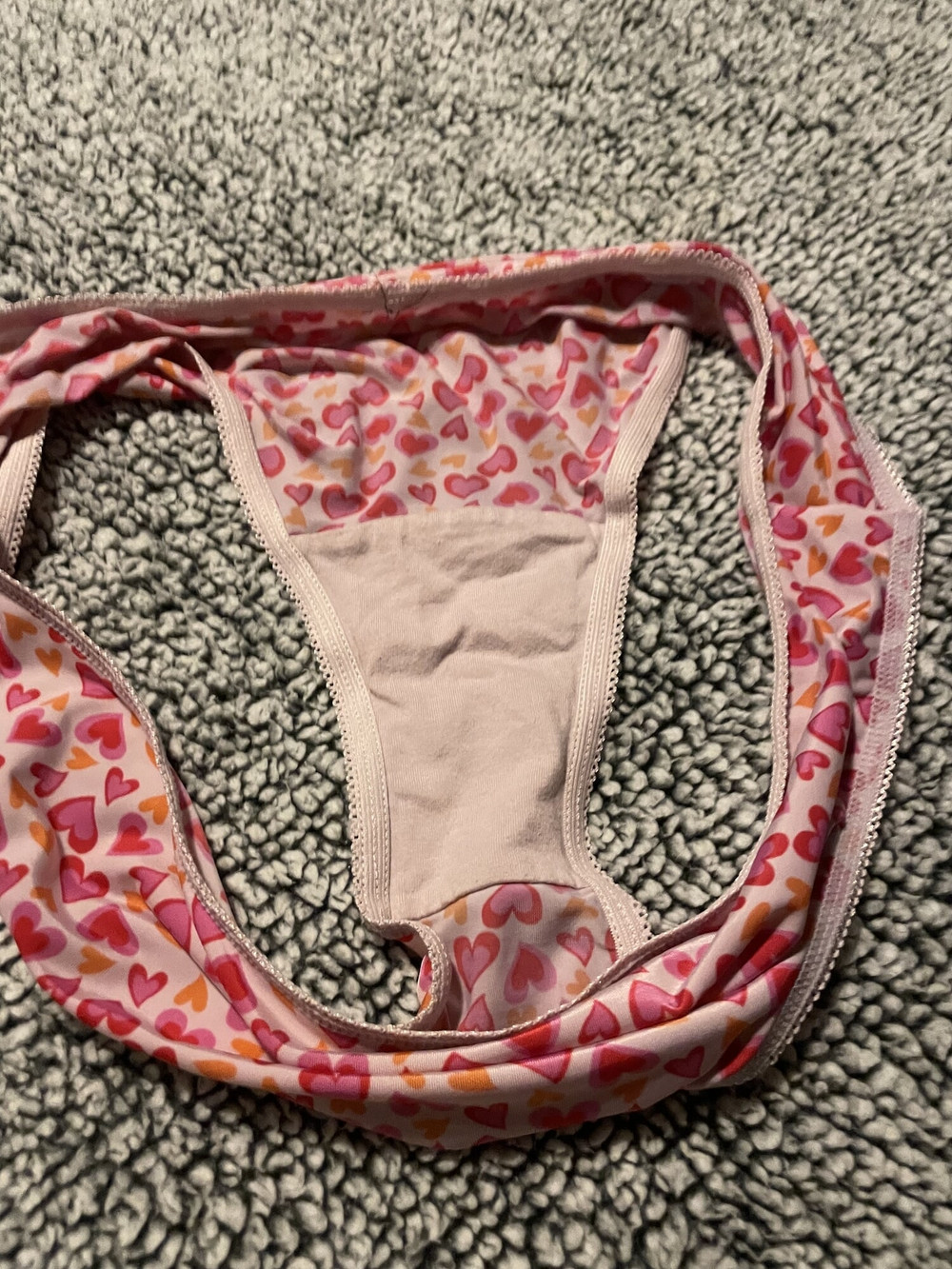 Wife’s lace knickers can not help myself  #4