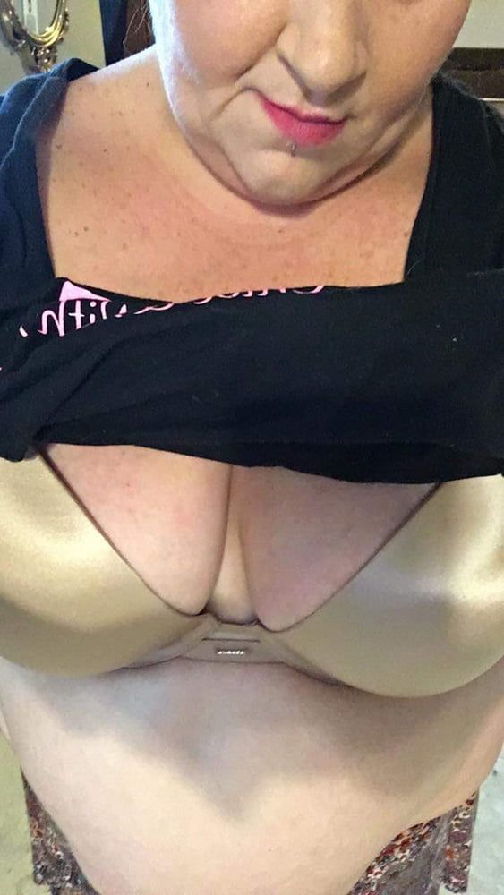 trying on some new bras #3