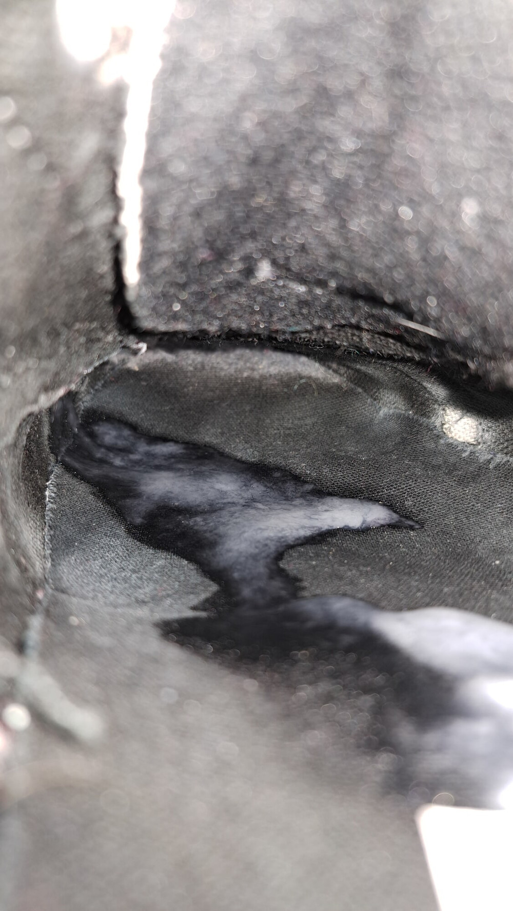 Stinky shoes with semen and socks of my girlfriend #4