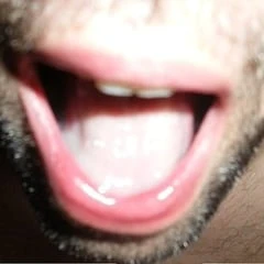 cum in mounth