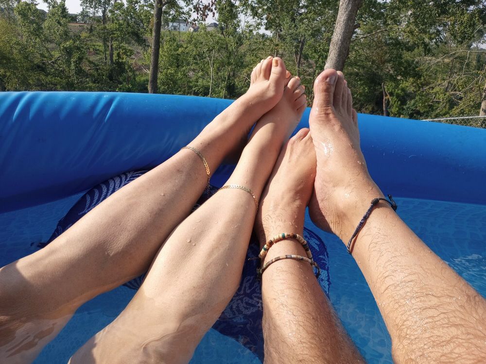 Showing our feet off #5