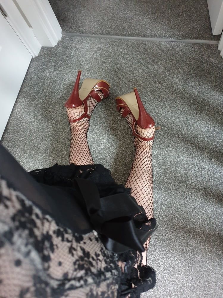 Pvc knickers and heels #35