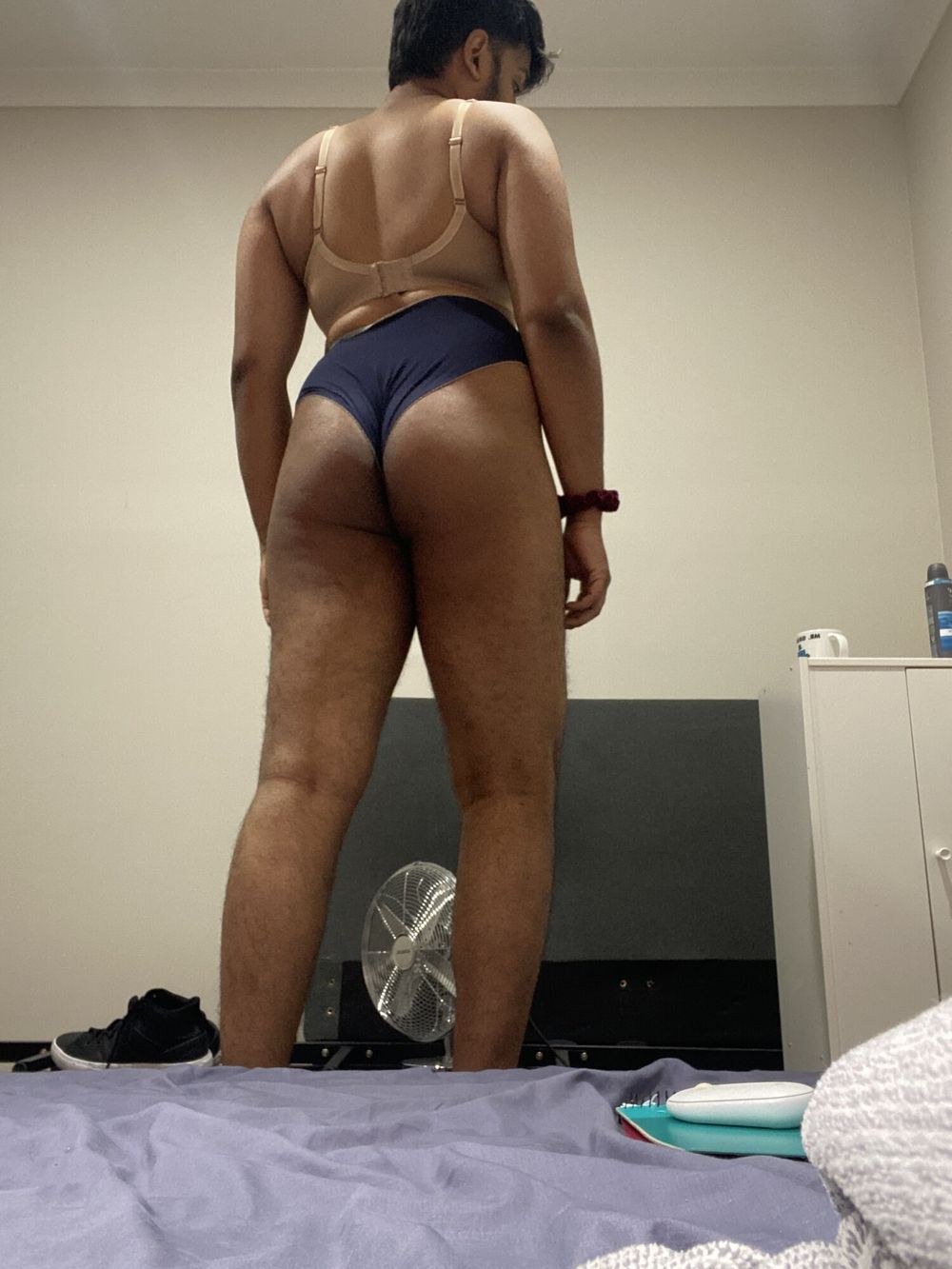 Sri lankan panty twink wants his ass fucked hard