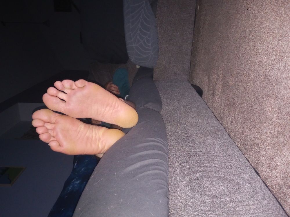 On your knees bitch and kiss my soles #22