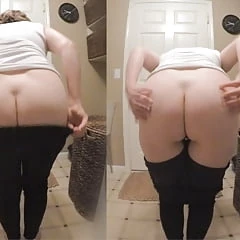 Hot GILF intense masturbation workout