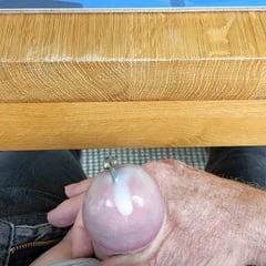 Under the table 