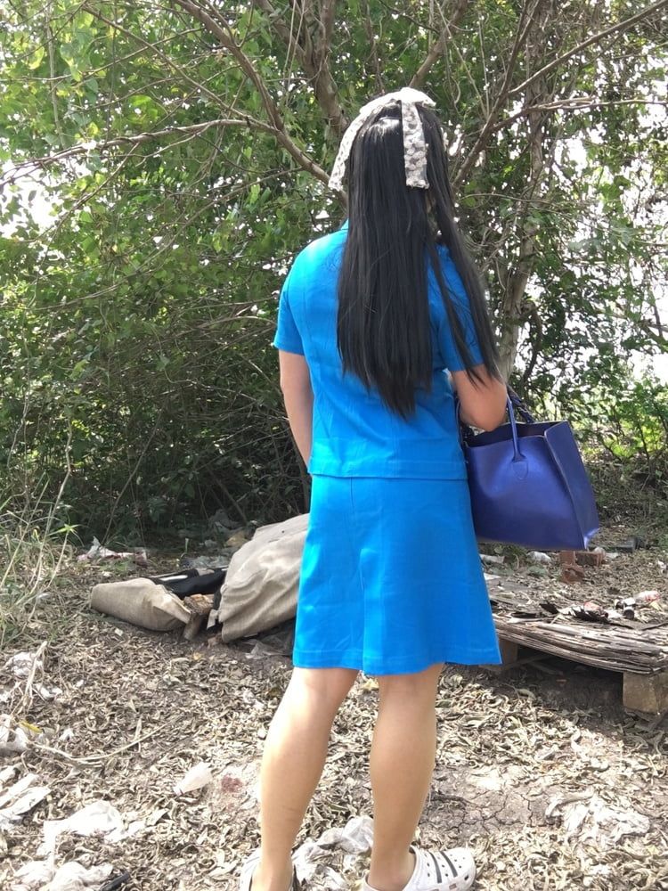 Thai ladyboy teacher Girl scout  #13