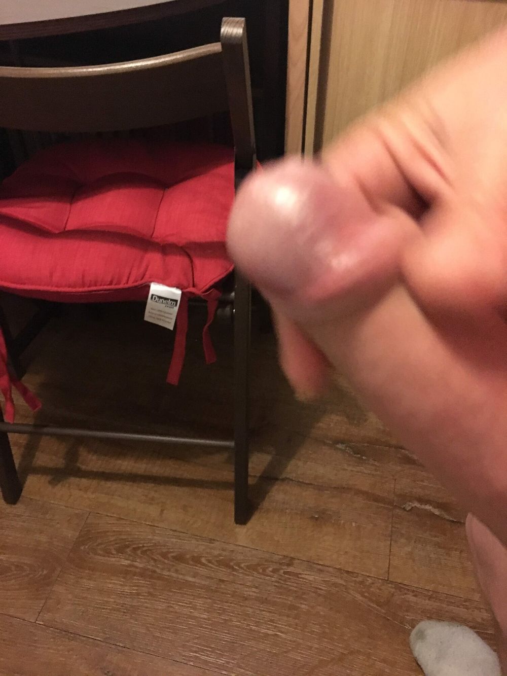 My cock fully erect #7