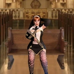 Sinful Granny Nun Mary Carmen