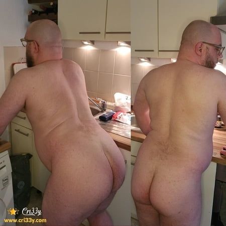 My fat gay hairy ass in different poses - Part 2