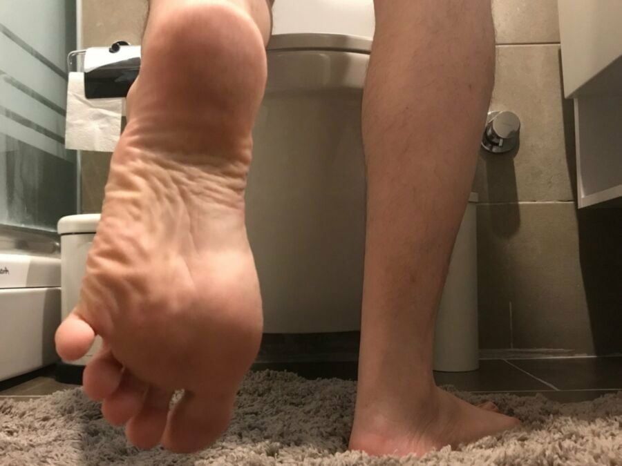 My feet, soles and butthole ready for use #41