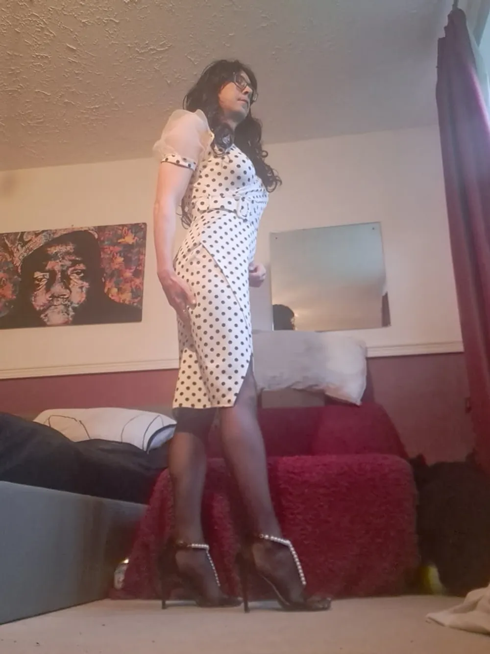 Dannis new heels and dress #3