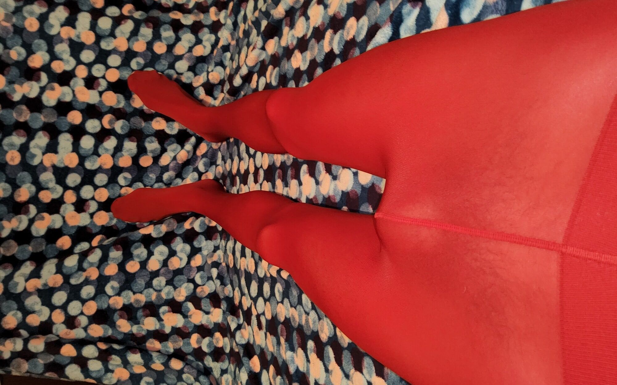 My New Red Pantyhose  #5