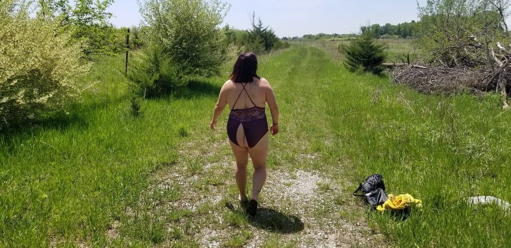 Sexy BBW Outdoors #14