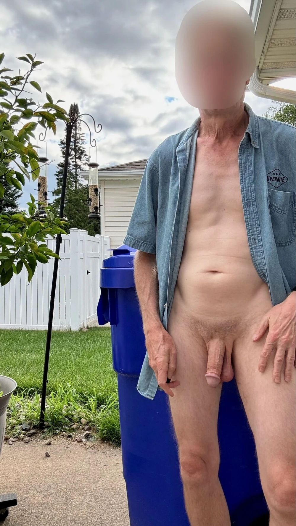 Naked Outside - Cock and Balls Outside Feels So Good #5