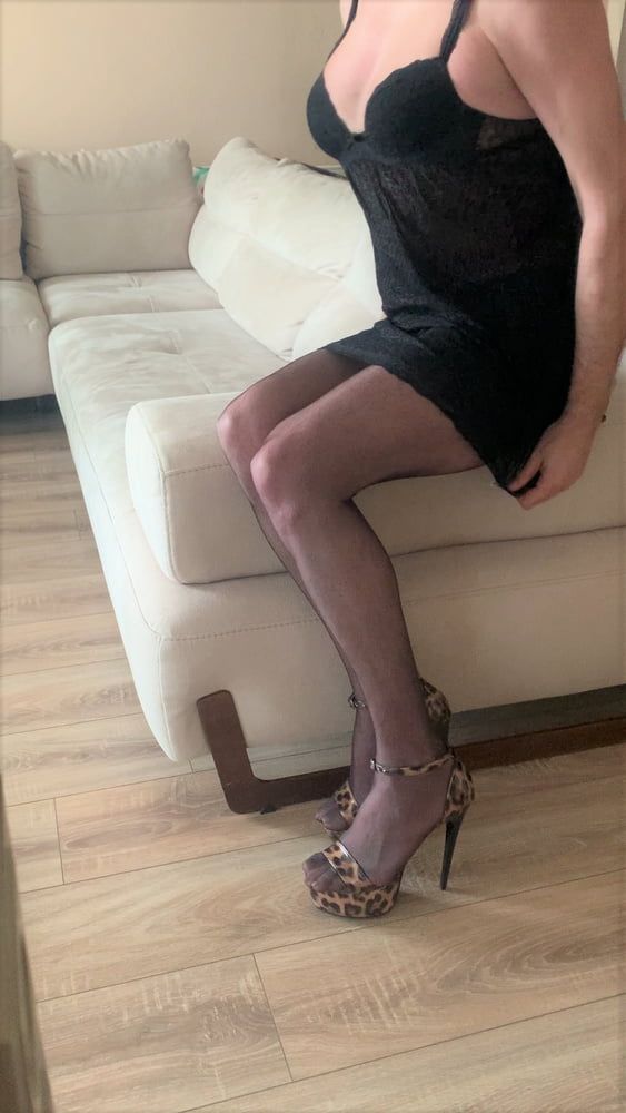 My Mom SexySlim Legs And Pantyhose #6
