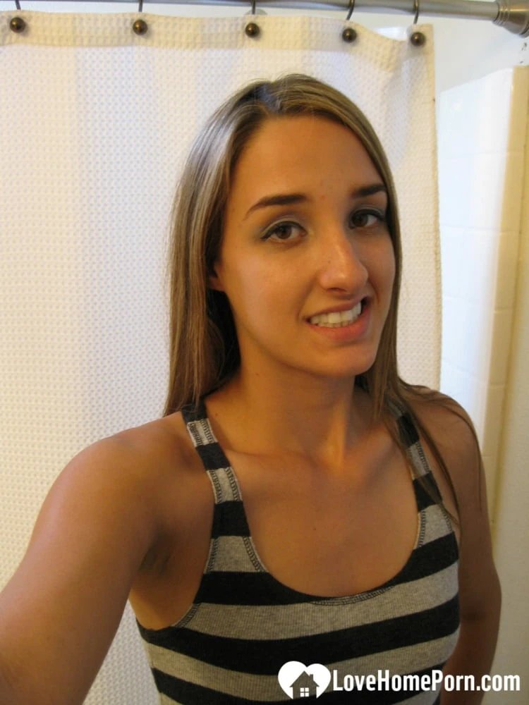 Very kinky photo session in the bathroom #4