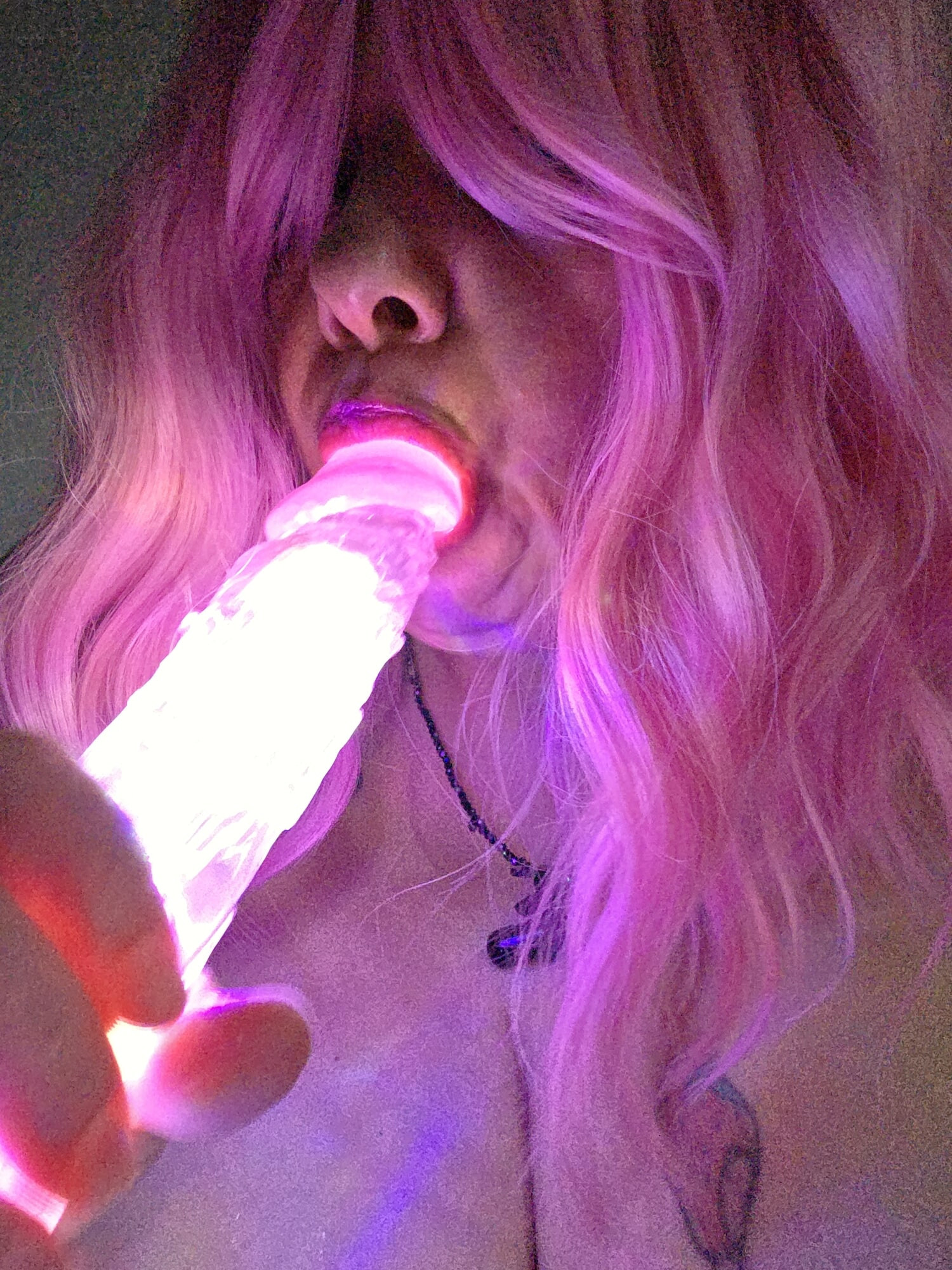 Lighted Dildo play #7