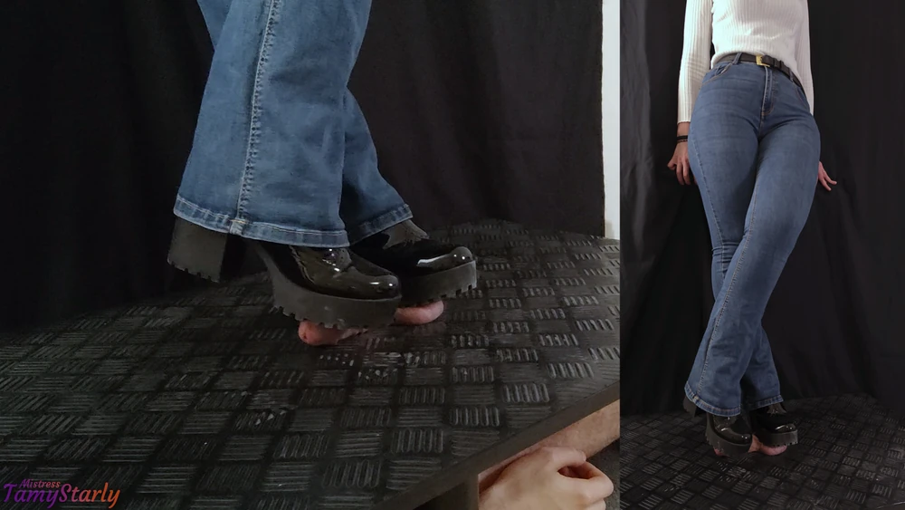 Dominated Again by Your Secretary in Black Ankle Boots #11