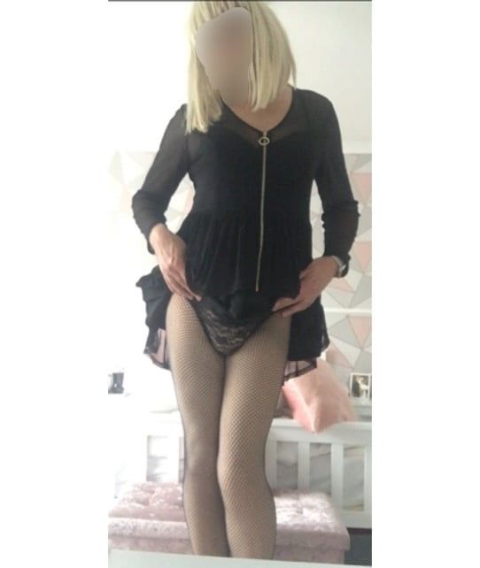 Black skirt and stockings #3