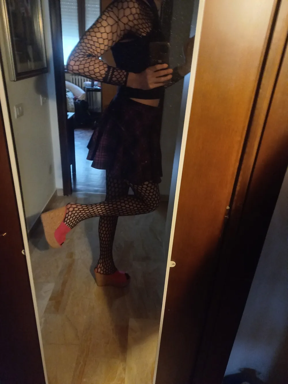 Sissy&#039;s first dressup sessions #4